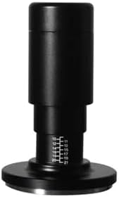 Stainless Steel 2 In 1 Coffee Tamper With Espresso Stirrer Needles Adjustable Height Clear Scale Barista Tools Espresso(51mm) by Unknown