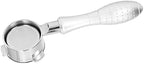 Coffee Portafilter 54mm Coffee Bottomless Portafilter for Breville 8 Series Coffee Machine (Silver) - Image 3