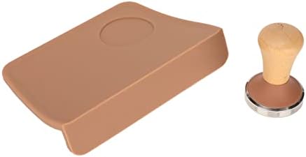Silicone Coffee Tamp Mat with Tamper, Durable Non Slip, Premium for Espresso Machine Barista and Home Use (58mm / 2.28in Tamper) - Image 7