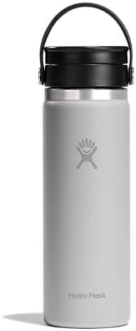 Hydro Flask Flex Sip Coffee Tumbler – Insulated Stainless Steel, Non Spill, Leak Proof Travel Coffee Cup 20 Oz Birch Gray by Unknown