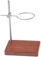 Dripper Stand Espresso Machine Stand Wooden Base Stainless Steel Adjustable - Image 6