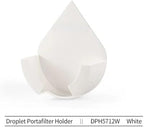 Coffee Portafilter Wall Rack Holder Station Universel For 51 To 58mm Stand Home Barista Decor Accessorie，Closely Fit(White) - Image 2