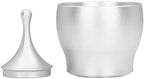 Coffee Powder Container Aluminum Flying Cup | 51 / 58MM Fit for EK43 Grinder | Easy Fill Coffee Dosing Cup for Mess - Kitchen Use | Detachable & Large Diameter by Unknown