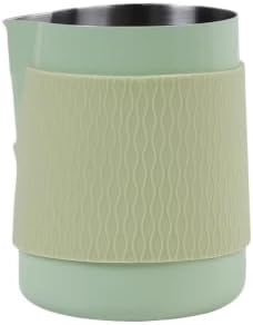 Milk Pitcher V3, 500ml Frothing Jug Without Handle, Steaming With Spout For by Unknown