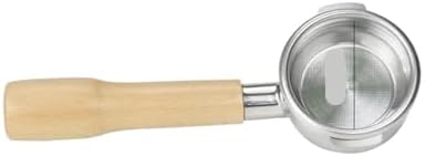 58mm Bottomless Portafilter ，Compatibility For Breville BES900/920/980 Coffee Machine Handle 304 Stainless Steel 2 Ears(58mm-Breville-C1) by Unknown