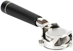 Stainless Steel Coffee Espresso Naked 54mm Custom Bottomless Portafilter, Compatible For Breville, 820/840/870/875/880/450/550(Aluminium black) by Unknown