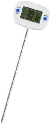 1 Pcs Portable Home Kitchen Electronic Thermometer Stainless Steel by Unknown