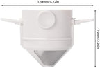 Foldable Portable Coffee Filter Maker Stainless Steel Drip Tea Holder Reusable Paperless Pour Over Dripper(Colorful) - Image 7