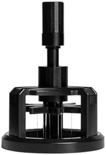 Adjustable Self Leveling Espresso Tamper 51mm 58mm 54mm Calibrated Rotating Coffee Distributor & Tamper Tool For Barista Black(58mm) by Unknown