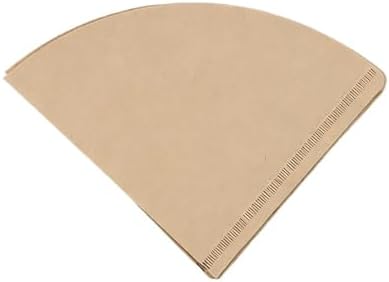 50 Count Cone Coffee Filters Unbleached Brown V02 1-4 Cups Filter(Samll Wind 50pcs) by Unknown