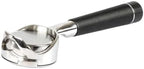 58MM Coffee Machine Portafilter Handle,Compatible With Gaggia,Coffee Machine Modified Handle Filter Bottomless Hollow Portafilter Stainless Steel Filter(58mm-black) by Unknown