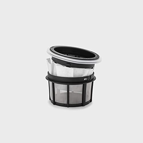 ESPRO - P7 French Press - Double Walled Stainless Steel Insulated Coffee and Tea Maker with Micro-Filter - Keep Drinks Hotter for Longer (Matte Black, 32 Oz) Coffee Paper Filters (100 Count) - Image 4