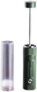 Rechargeable Handheld Electric Milk Frother for Coffee, Green, B by Unknown