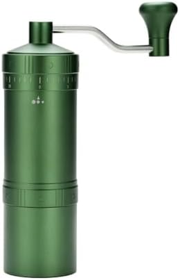 Manual Burr Compact Coffee with Stainless Steel Burr Lightweight Hand Crank for Travel, Array, color to 1, Seven-star Grinding Core by Unknown