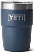 YETI Rambler 8 oz Insulated Coffee Mug with Lid - Stackable Double-Wall Vacuum Insulated Coffee Cup - DuraSip Ceramic Lining - Barista-Friendly Design - Stainless Steel - Dishwasher Safe by YETI