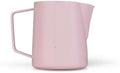 Classic Milk Frothing Pitcher 500ml Red Stainless Steel Steaming Pitchers Cappuccino/Latte Art Milk Cup Coffee Tool(500ml,Pink A) by Unknown