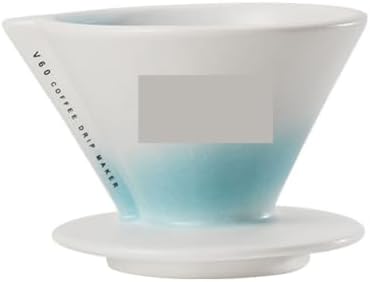 Ceramic Coffee Filter Cup Reusable Filters Coffee Maker Funnel Dripper Filter Cup Coffee Accessories(DEEP BLUE) - Image 2