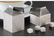 American Metalcraft MCC500 Stainless Steel Milk Carton Creamer Dispenser, Silver, 5-Ounce by AmericanMetalcraftInc