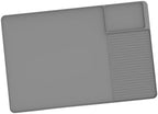 Coffee Tamper Mat Silicone Espresso Tamp Mat Rubber Tamper Pad Tamper Holder Station Non Slip Heat Resistant Easy to Clean Suitable for St, Gray - Image 7