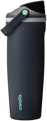 Owala FreeSip Sway Stainless Steel Water Bottle 30 oz Foggy Tide by Unknown