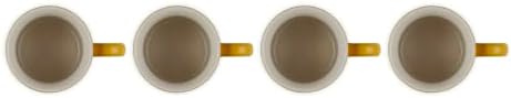 Le Creuset Stoneware Vancouver Mug, Set of 4, 14 oz. each, Nectar - Image 4