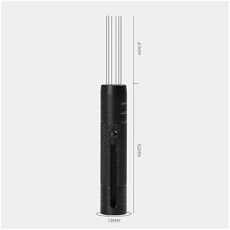 Espresso Stirring Needle Telescopic Coffee Stirrer Magnetic Needle Tamper Espresso Distributor Tool Barista Accessories WDT Tool(Silver) - Image 6