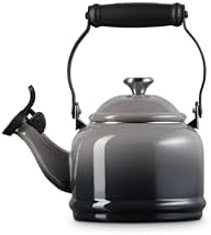 Le Creuset Demi Kettle (1.25 qt.) and 2 Mugs (14 oz. each), Oyster - Image 4