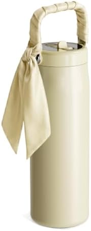 Fjbottle WrapSip 24 oz Insulated Tumbler with Flip Straw and Handle by FJbottle