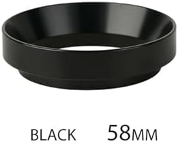 58 / 51MM Coffee Dosing Funnel Magnetic Ring Aluminum Portafilter Accessories For Espresso Ware Tools(Black Ring 58MM) - Image 2