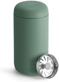 Fellow 12 oz Carter Move Travel Mug - Vacuum-Insulated Stainless Steel Travel Coffee Mug - Coffee Tumbler with Ceramic Interior and Splash Guard - Smoke Green by Unknown