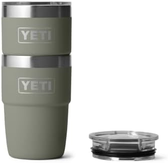 YETI Rambler 8 oz Insulated Coffee Mug with Lid - Stackable Double-Wall Vacuum Insulated Coffee Cup - DuraSip Ceramic Lining - Barista-Friendly Design - Stainless Steel - Dishwasher Safe - Image 7