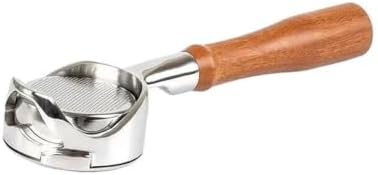 58MM Coffee Machine Portafilter Handle,Compatible With Gaggia,Coffee Machine Modified Handle Filter Bottomless Hollow Portafilter Stainless Steel Filter(58mm-E) by Unknown