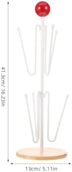 Hanging Mug Holder Stand Stainless Steel for Kitchen Cup Storage - Image 2