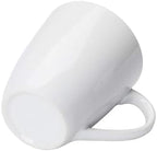 Amazon Basics Porcelain Heat Resistant Coffee Mugs, Microwave and Oven Safe, 12 oz, White, 12 Count - Image 3