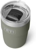 YETI Rambler 8 oz Insulated Coffee Mug with Lid - Stackable Double-Wall Vacuum Insulated Coffee Cup - DuraSip Ceramic Lining - Barista-Friendly Design - Stainless Steel - Dishwasher Safe - Image 3