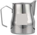 350ml/500ml 304 Stainless Steel Coffee Pitcher Milk Frothing Cup Cream Maker Barista Craft Espresso Latte(350ML Logo 01) by Unknown