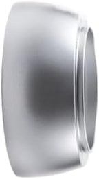 Compatible With IKAPE Magnetic Espresso Dosing Funnel, 10 Magnets Aluminum Coffee Dosing Ring In Black White, Universal 51mm 54mm 58mm Size Matched With Breville Portafilter(Silver 54MM) by Unknown