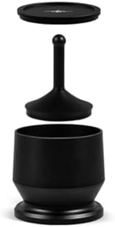 MHW-3BOMBER Dosing Shaker Espresso Dosing Funnel With Stirrer Aluminum Alloy Coffee Dosing Cup Fit 58mm Portafilter Barista Tool(1pc Matt Grey 58mm) by Unknown