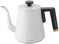 Heat Resistant Pour over Kettle Induction cooktop Compatible Design, Gooseneck Kettle, Long Curved Spout, Cookware, for Kitchen, White by Unknown