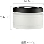 Vacuum Sealed Coffee Canister, 304 Stainless Steel, Airtight Press Type Lid, for Coffee Beans, Tea, Nuts (Green, 750, Milliliters) - Image 3