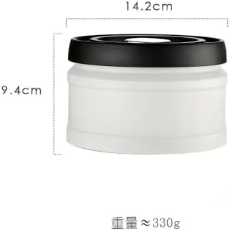 Vacuum Sealed Coffee Canister, 304 Stainless Steel, Airtight Press Type Lid, for Coffee Beans, Tea, Nuts (Green, 750, Milliliters) - Image 3