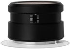 Espresso Tamper, Compatible For MUVNA, V2,Slow Rebound Coffee Tamper With Stainless Steel Ripple Base For 51mm / 53mm / 58mm Portafilters(Tamper-Black-58 bottom thread) by Unknown