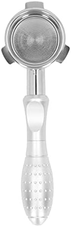 Coffee Portafilter 54mm Coffee Bottomless Portafilter for Breville 8 Series Coffee Machine (Silver) - Image 2
