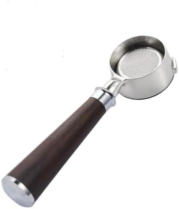 58mm Filter,Compatible With GAGGIA,Coffee Machine Bottomless Coffee Portafilter Home Espresso Solid Wood Handle Barista Tool filter basket(58mm-C) by Unknown