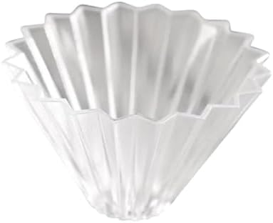Ceramic Coffee Filter Cup Reusable Filters Maker With Wood Stand Funnel Dripper Cake Accessories(Transparent) by Unknown