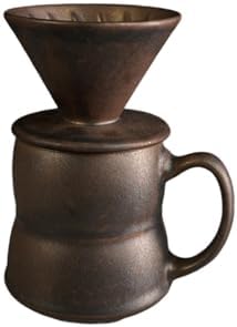 Premium Ceramic V 60 Coffee Maker 460ml with Cone Shape Filter Home Brewing Set Ideal for Single or Double Use Ceramic Brewing Set - Image 5