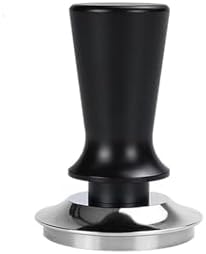 Coffee Tamper 51MM 53MM 58MM Calibrated 30Lbs，Compatible For Delonghi，Compatible For Breville， Espresso Accessories Tools(Black 51mm Flat Base) by Unknown