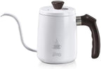 Bincoo Art Pour-Over Coffee Kettle, 600ml (20oz) Gooseneck Kettle with Long Fine Spout – Stainless Steel Drip Kettle for Home Office Camping, Hot Water Dispenser Only (Not for Stovetop) (Wood Grain) by Bincoo