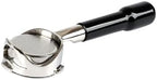 58mm 3 Ear Hollow Bottomless Portafilter Barsetto，Compatible For Barsetto, BAE01/BAE02/BAEO2S Barista Accessory(ABS black) by Unknown
