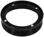 Espresso Dosing Funnel Aluminum Dosing Ring Precision 51/53/58mm Compatibility with Delonghi Compatibility with Portafilters Funnel Coffee Pot Tool(58MM,Dose ring black) by Unknown